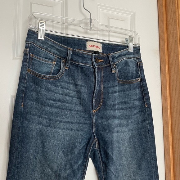 Driftwood Colette Straight Jeans Embroidered Size 27x27 - Picture 3 of 10